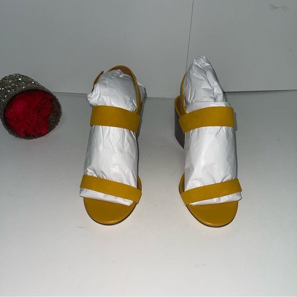 Tory Burch Mini Benton Wedged Sandal In Gold Finch -New In Box- Reemoly - Picture 5 of 14